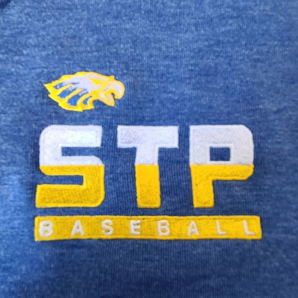 Nike Dri-FIT STP Baseball Full Zip Hoodie Jacket Blue Men's XXL Athletic